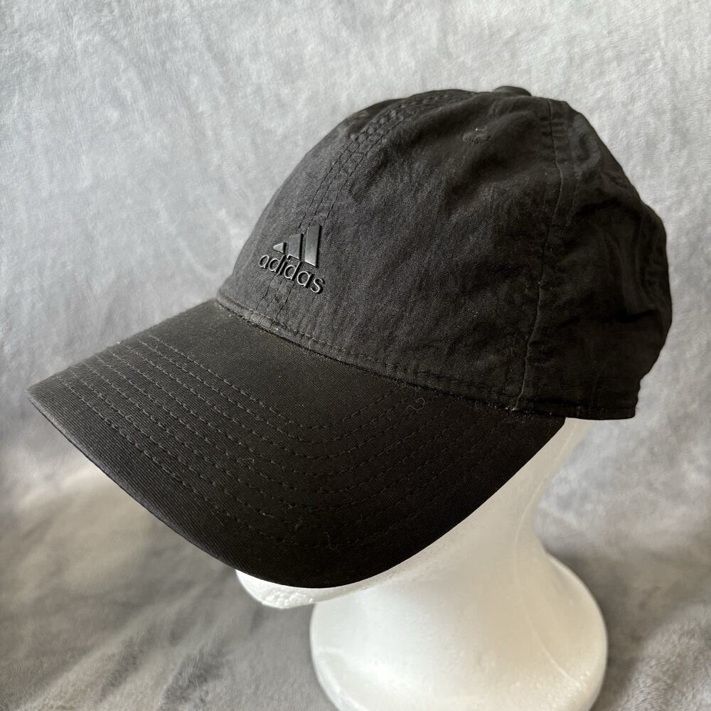 Adidas Hat Cap Mens Strapback Black‎ Aeroready Soccer Golf Dad Adjustable Nylon